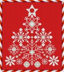 (image for) Snow Christmas Tree - 2024 Christmas Collection Cross Stitch Chart